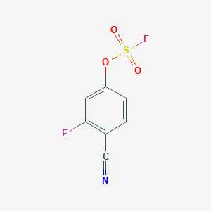 1-Cyano-2-fluoro-4-fluorosulfonyloxybenzene