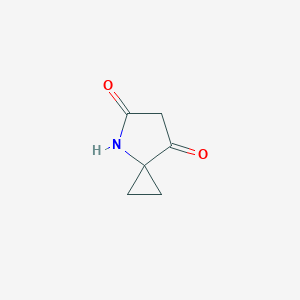 molecular formula C6H7NO2 B2524285 4-Azaspiro[2.4]heptane-5,7-dione CAS No. 2016226-73-4