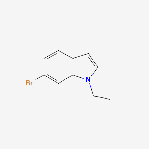 molecular formula C10H10BrN B2524288 6-溴-1-乙基-1H-吲哚 CAS No. 199589-20-3