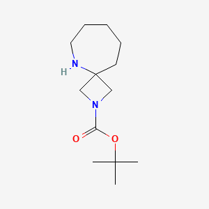 molecular formula C13H24N2O2 B2524301 Tert-butyl 2,5-diazaspiro[3.6]decane-2-carboxylate CAS No. 1251022-83-9