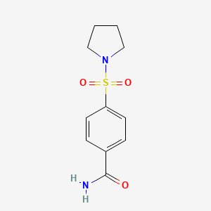 4-(Pyrrolidin-1-ylsulfonyl)benzamide