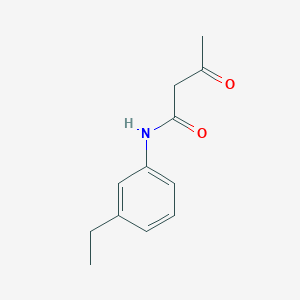 molecular formula C12H15NO2 B2524444 N-(3-ethylphenyl)-3-oxobutanamide CAS No. 152456-66-1