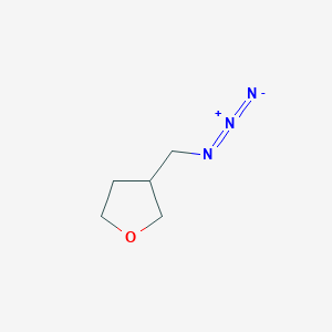 molecular formula C5H9N3O B2524524 3-(叠氮甲基)氧杂环丁烷 CAS No. 85182-08-7