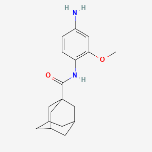 N-(4-amino-2-methoxyphenyl)adamantane-1-carboxamide