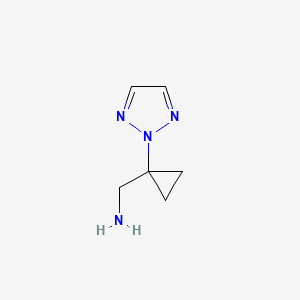 [1-(Triazol-2-yl)cyclopropyl]methanamine