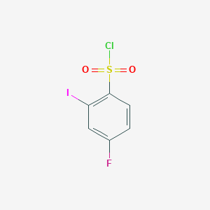 4-Fluoro-2-iodobenzenesulfonyl chloride