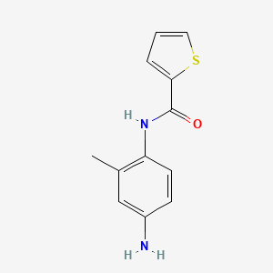 N-(4-amino-2-methylphenyl)thiophene-2-carboxamide