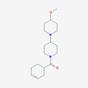 1'-(Cyclohex-3-ene-1-carbonyl)-4-methoxy-1,4'-bipiperidine