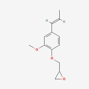 2-[2-Methoxy-4-(prop-1-en-1-yl)phenoxymethyl]oxirane