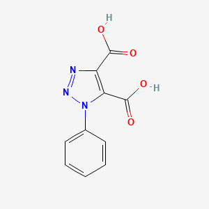 1-Phenyl-1H-1,2,3-triazole-4,5-dicarboxylic acid