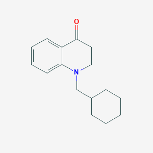 1-(Cyclohexylmethyl)-2,3-dihydroquinolin-4-one