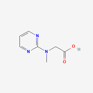 B2524943 2-[Methyl(pyrimidin-2-yl)amino]acetic acid CAS No. 953904-05-7