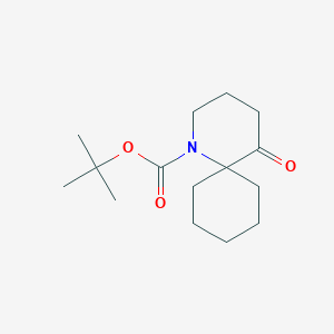 molecular formula C15H25NO3 B2524963 Tert-butyl 5-oxo-1-azaspiro[5.5]undecane-1-carboxylate CAS No. 2445792-28-7