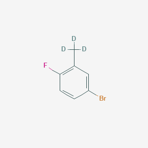 B2525172 5-Bromo-2-fluorotoluene (Methyl D3) CAS No. 1349716-22-8