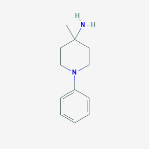 B2525178 4-Methyl-1-phenylpiperidin-4-amine CAS No. 1782416-05-0