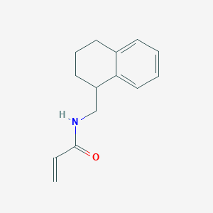 N-(1,2,3,4-Tetrahydronaphthalen-1-ylmethyl)prop-2-enamide