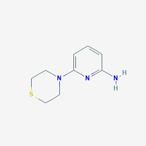 6-Thiomorpholin-4-ylpyridin-2-amine