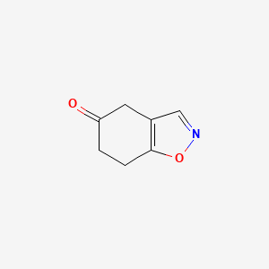 molecular formula C7H7NO2 B2525274 6,7-二氢苯并[D]异噁唑-5(4H)-酮 CAS No. 1196151-20-8