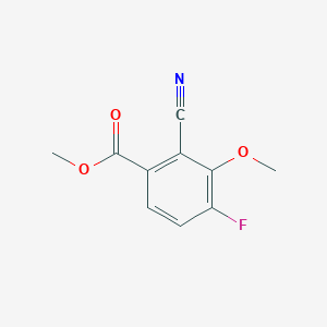 Methyl 2-cyano-4-fluoro-3-methoxybenzoate