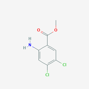 molecular formula C8H7Cl2NO2 B2525558 2-氨基-4,5-二氯苯甲酸甲酯 CAS No. 844647-17-2