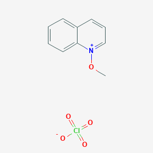 molecular formula C10H10ClNO5 B2525580 1-Methoxyquinolin-1-ium perchlorate CAS No. 19411-52-0