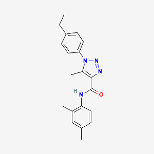 N-(2,4-dimethylphenyl)-1-(4-ethylphenyl)-5-methyl-1H-1,2,3-triazole-4-carboxamide