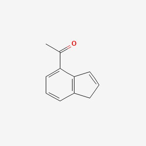 molecular formula C11H10O B2525701 1-(1H-茚-4-基)乙酮 CAS No. 1889271-24-2