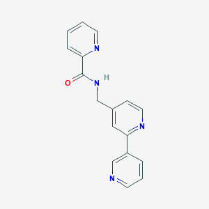 N-([2,3'-bipyridin]-4-ylmethyl)picolinamide