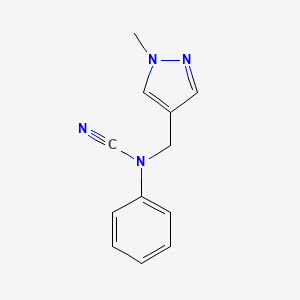 (1-Methylpyrazol-4-yl)methyl-phenylcyanamide