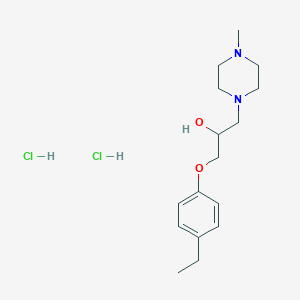 1-(4-ethylphenoxy)-3-(4-methylpiperazin-1-yl)propan-2-ol Dihydrochloride