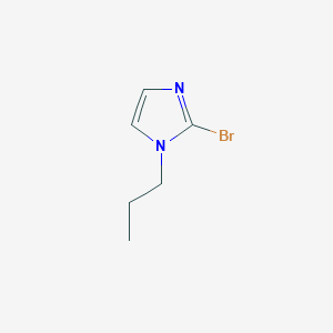 molecular formula C6H9BrN2 B2525896 2-Bromo-1-propylimidazole CAS No. 1267265-53-1