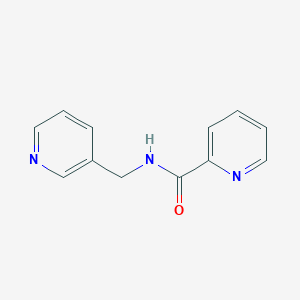 molecular formula C12H11N3O B252594 N-(pyridin-3-ylmethyl)pyridine-2-carboxamide 