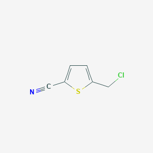 molecular formula C6H4ClNS B2526024 5-(Chloromethyl)thiophene-2-carbonitrile CAS No. 1260667-25-1