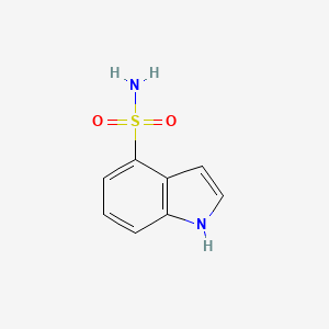 molecular formula C8H8N2O2S B2526026 1H-indole-4-sulfonamide CAS No. 2229284-49-3