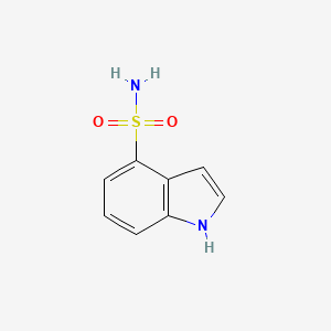 molecular formula C8H8N2O2S B2526026 1H-インドール-4-スルホンアミド CAS No. 2229284-49-3