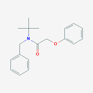 molecular formula C19H23NO2 B252608 N-benzyl-N-tert-butyl-2-phenoxyacetamide 