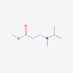 molecular formula C8H17NO2 B2526198 Methyl 3-(2-propylmethylamino)propionate CAS No. 27453-30-1