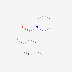 molecular formula C12H13Cl2NO B252623 2,5-Dichlorobenzoylpiperidine 