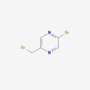 2-Bromo-5-(bromomethyl)pyrazine