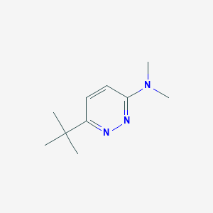 6-Tert-butyl-N,N-dimethylpyridazin-3-amine