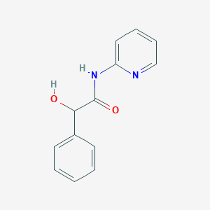molecular formula C13H12N2O2 B252628 2-hydroxy-2-phenyl-N-(pyridin-2-yl)acetamide 