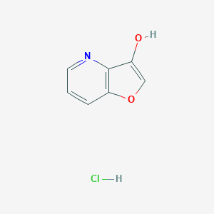Furo[3,2-b]pyridin-3-ol hydrochloride