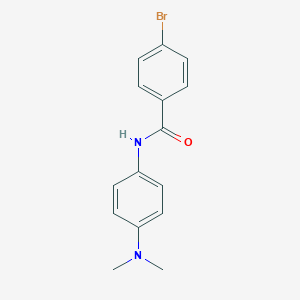molecular formula C15H15BrN2O B252640 4-Bromo-N-[4-(dimethylamino)phenyl]benzamide 
