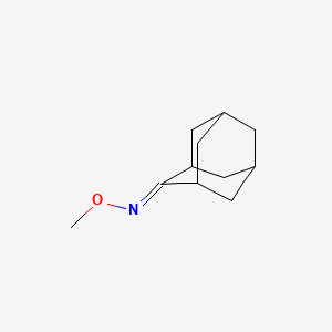molecular formula C11H17NO B2526417 N-methoxyadamantan-2-imine CAS No. 76300-15-7