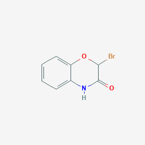 molecular formula C8H6BrNO2 B2526420 2-bromo-2H-1,4-benzoxazin-3(4H)-one CAS No. 139115-80-3