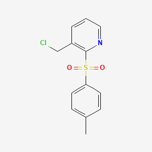 3-(Chloromethyl)-2-[(4-methylphenyl)sulfonyl]pyridine