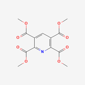 molecular formula C13H13NO8 B2526525 Tetramethyl pyridine-2,3,5,6-tetracarboxylate CAS No. 14660-47-0