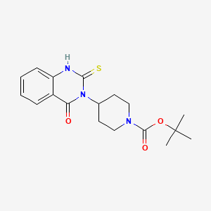 tert-butyl 4-(4-oxo-2-thioxo-1,4-dihydroquinazolin-3(2H)-yl)piperidine-1-carboxylate