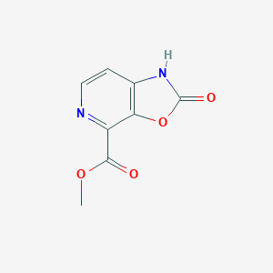 molecular formula C8H6N2O4 B2526692 2-氧代-1H-[1,3]噁唑并[5,4-c]吡啶-4-羧酸甲酯 CAS No. 2112661-94-4