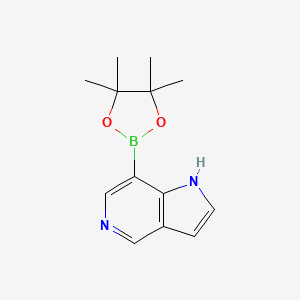 7-(4,4,5,5-Tetramethyl-1,3,2-dioxaborolan-2-yl)-1H-pyrrolo[3,2-c]pyridine